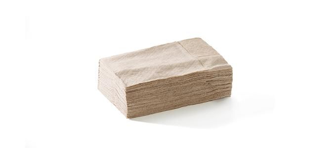 Compact Fold Dispenser Napkin Brown 1 Ply (3000)