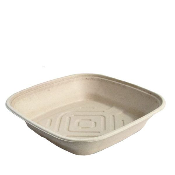 Sabert Pulp Cater Square Bowl 160oz (25)