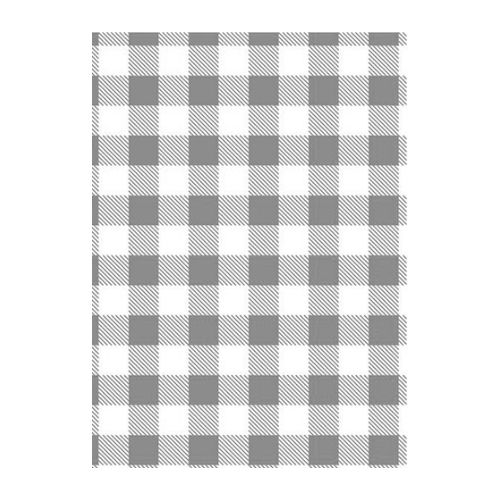 Greaseproof Black G/ham 1/4cut (200x330) 1000pk