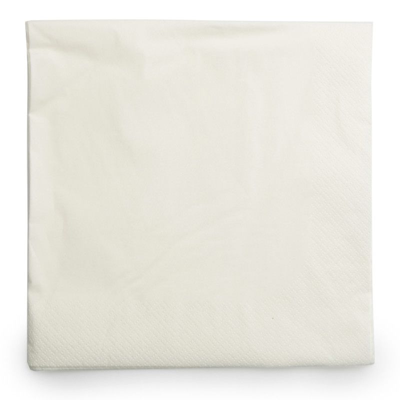 Cocktail Napkin 2 Ply 1/4 Fold / White (2000)