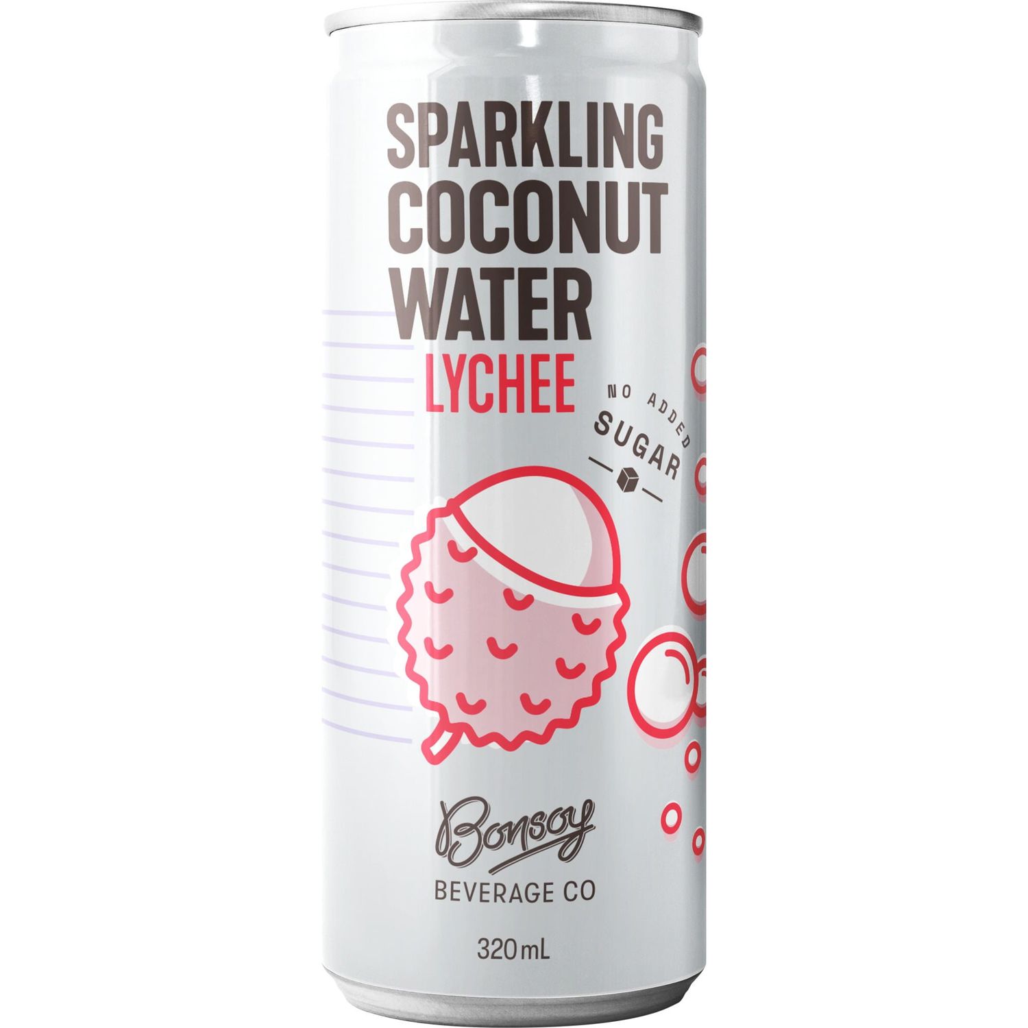 Bon Spark Lychee Coconut Water 12x320ml Box