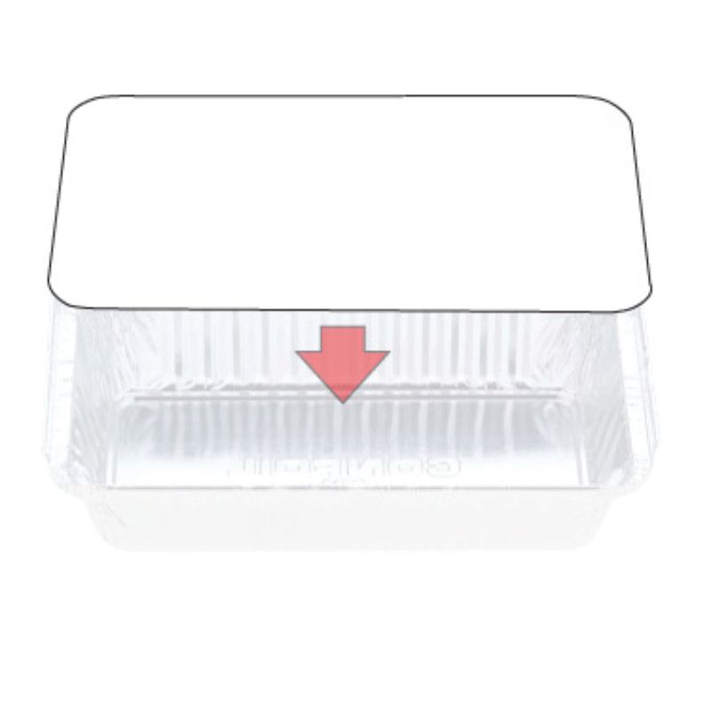 Board Lid For F7119-7219 Foil Tray (500)