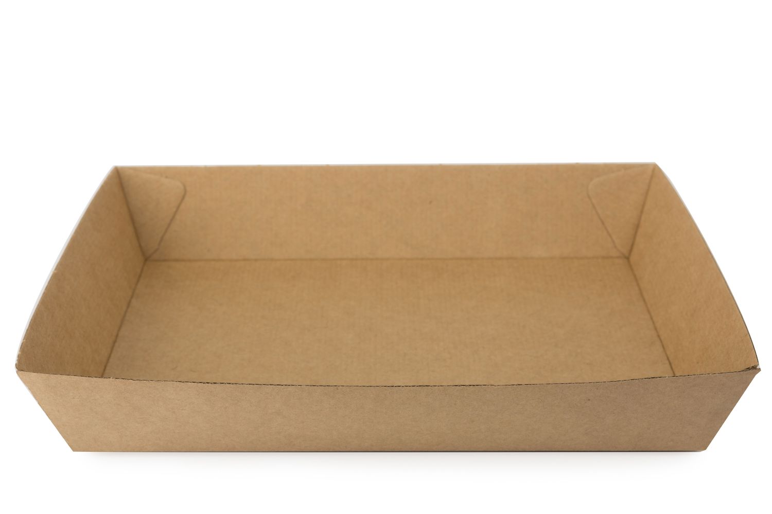 Corrugated Kraft Tray #4 (250)