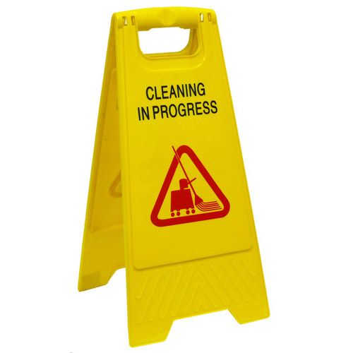 Yellow Sign / Caution Wet Floor