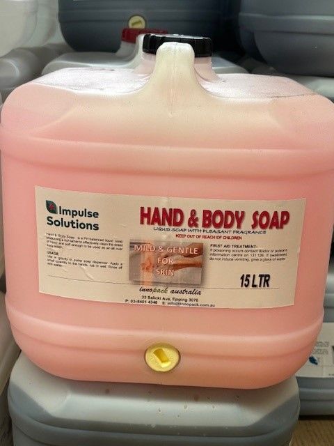 Hand Body Soap Pink 15l