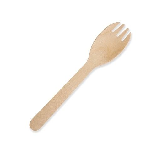 Wooden Spork 165x34x1.8 (1000)