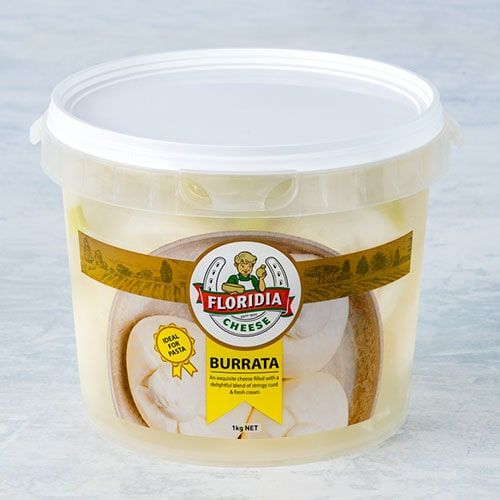 Burrata 100g Balls 1kg Tub (10per Tub)