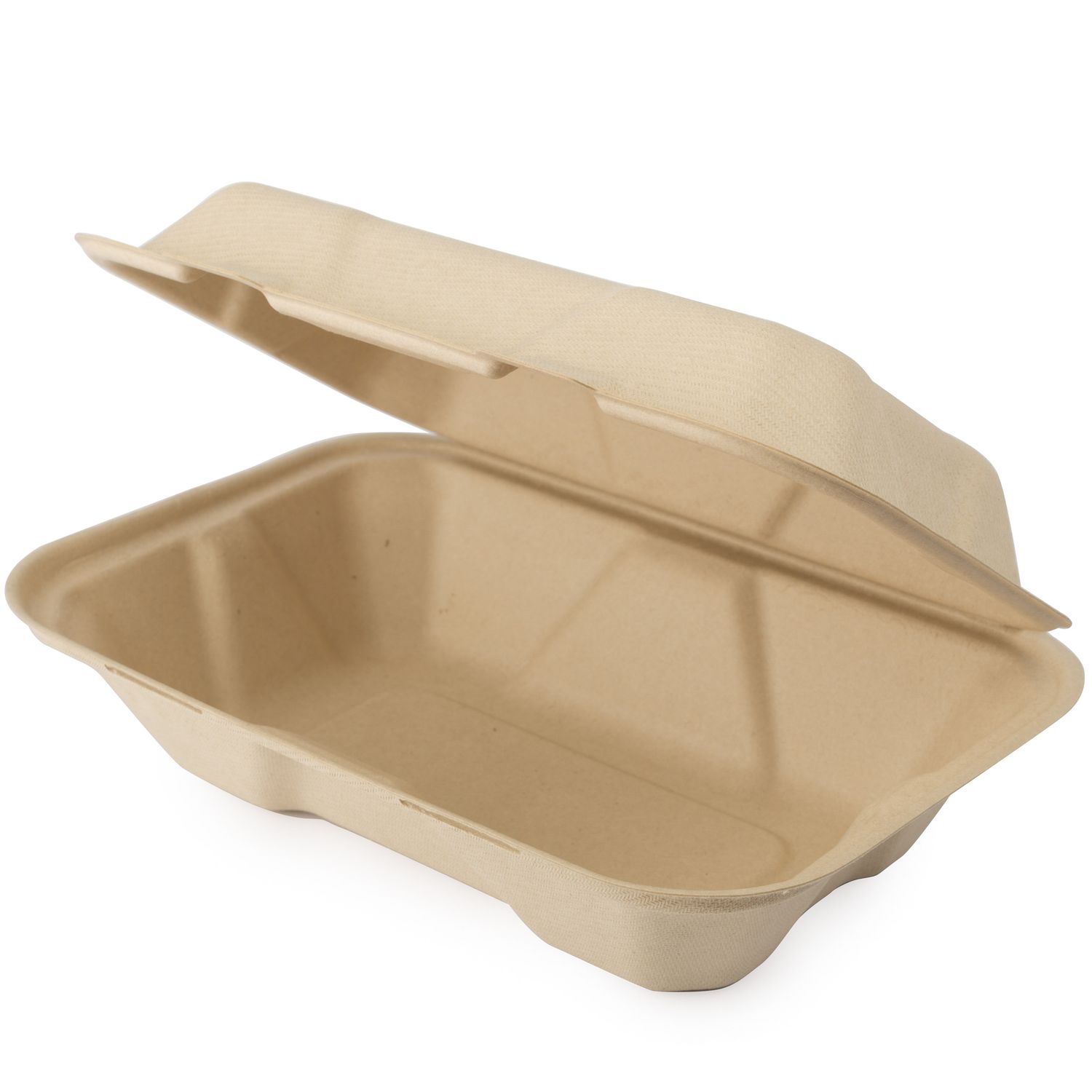 9x6x3 Inch Clamshell Bamboo (200)