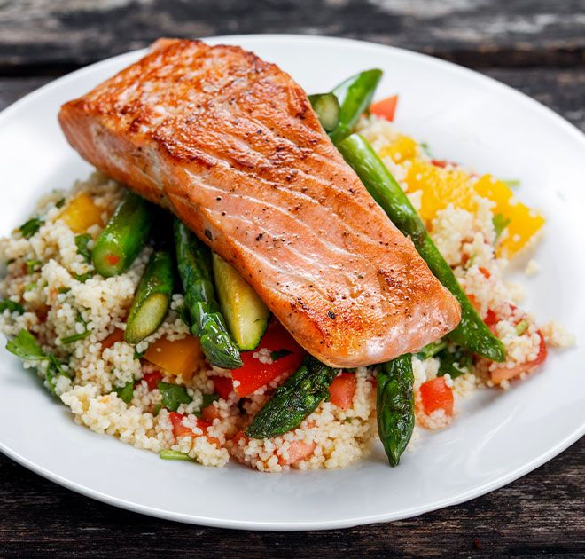 Salmon Portion Skin On 200g Portion 5kg Box