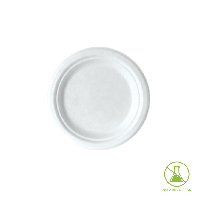 7" Sugarcane Round Plate (1000)
