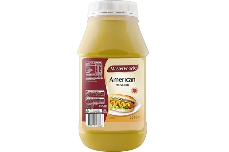 MUSTARD AMERICAN 2.5KG MASTERFOODS