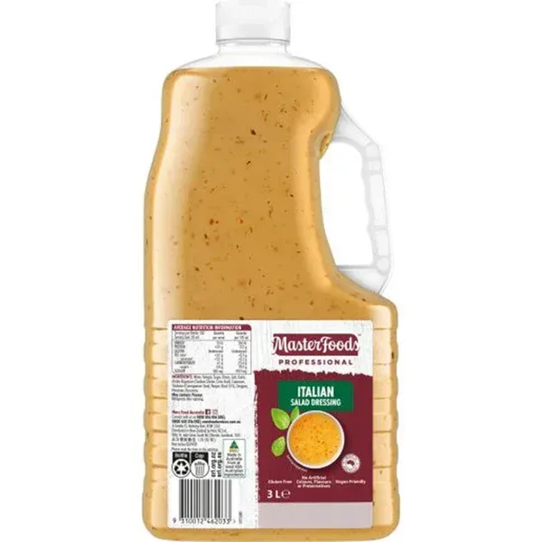 ITALIAN DRESSING 3L MASTERFOODS
