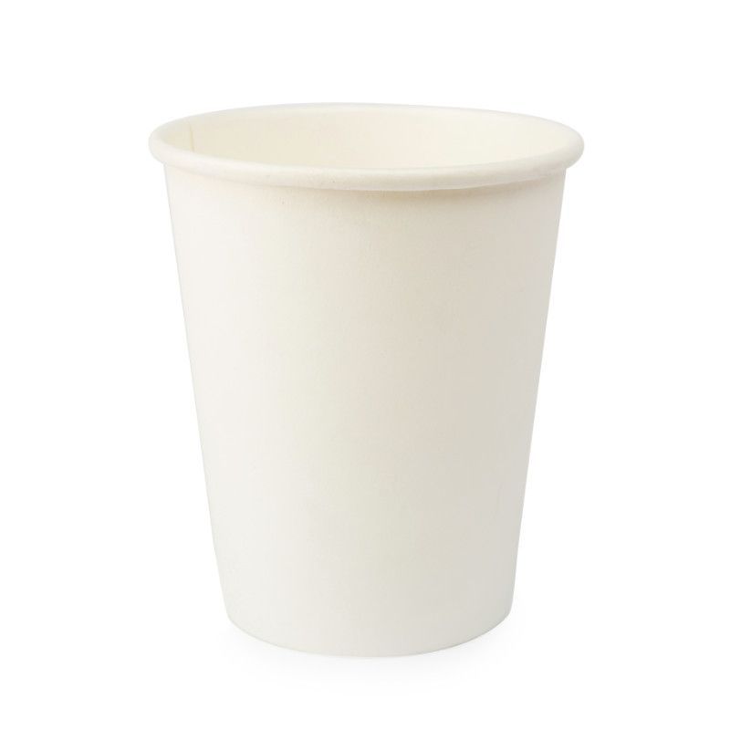 Single Wall Cup / 8oz White (1000) - SWC8W