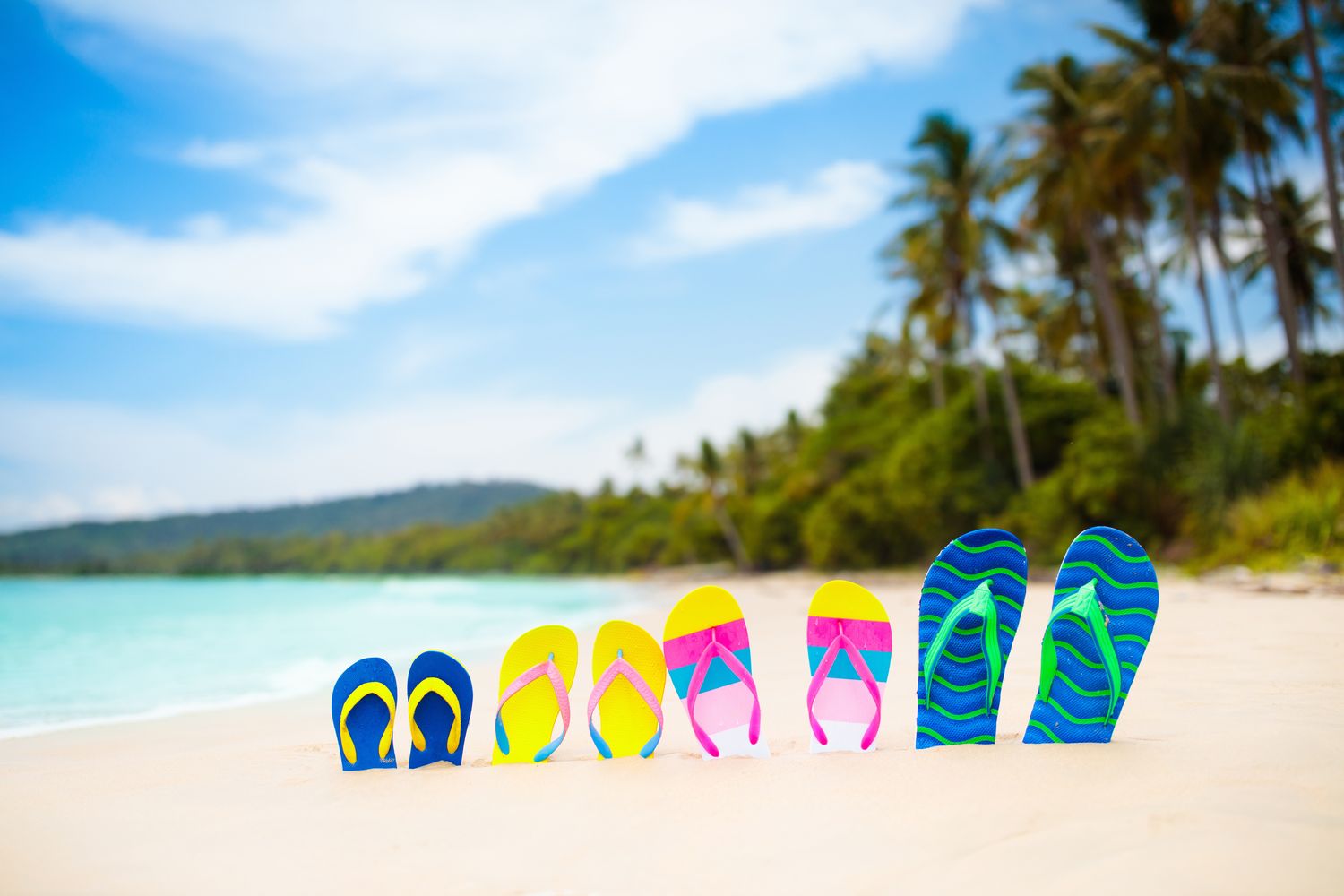 ADULT AND CHILDRENS BEACH SHOES