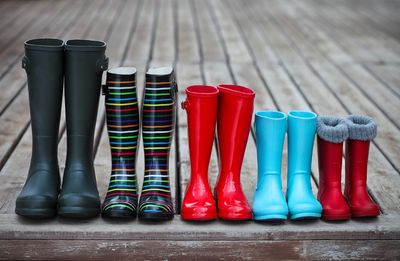ADULT &amp; CHILDRENS RAIN BOOTS - 44 LBS