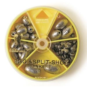 Fishing Accessory Eagle &amp; Split Sinker Assortment