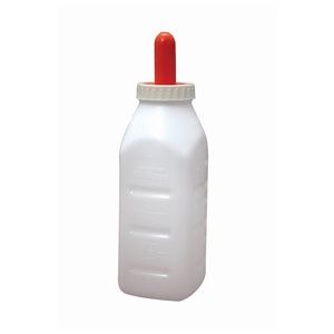 Screw-On Calf Nursing Set (2-QT Bottle w/Nipple &amp; Cap)