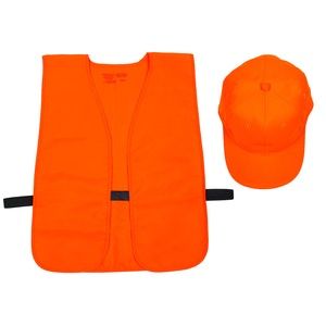Orange Hat &amp; Vest Combo, Blaze Orange