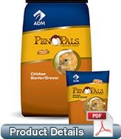 Chicken Feed Starter Grower Pen Pals ADM