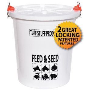 Feed Container w/ Lid - 45 Gallon