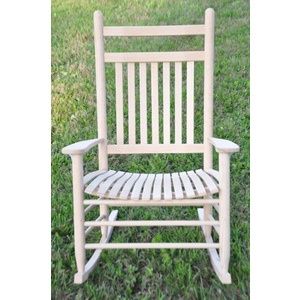 Rocking Chair Jumbo Dowel Back Rocker