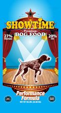 Dog Food Showtime Blue Bag