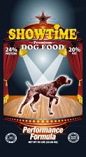 Dog Food Showtime Black Bag