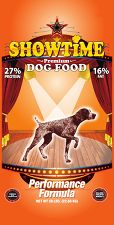 Dog Food Showtime Orange Bag