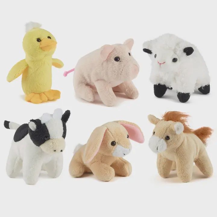 Toy Farm Mini Buddies Assorted Plush Living Nature