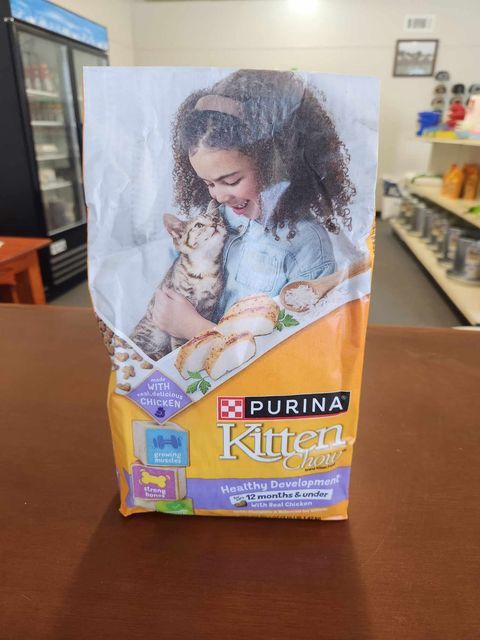 Cat Food Purina Kitten Chow, Size: 3 lb