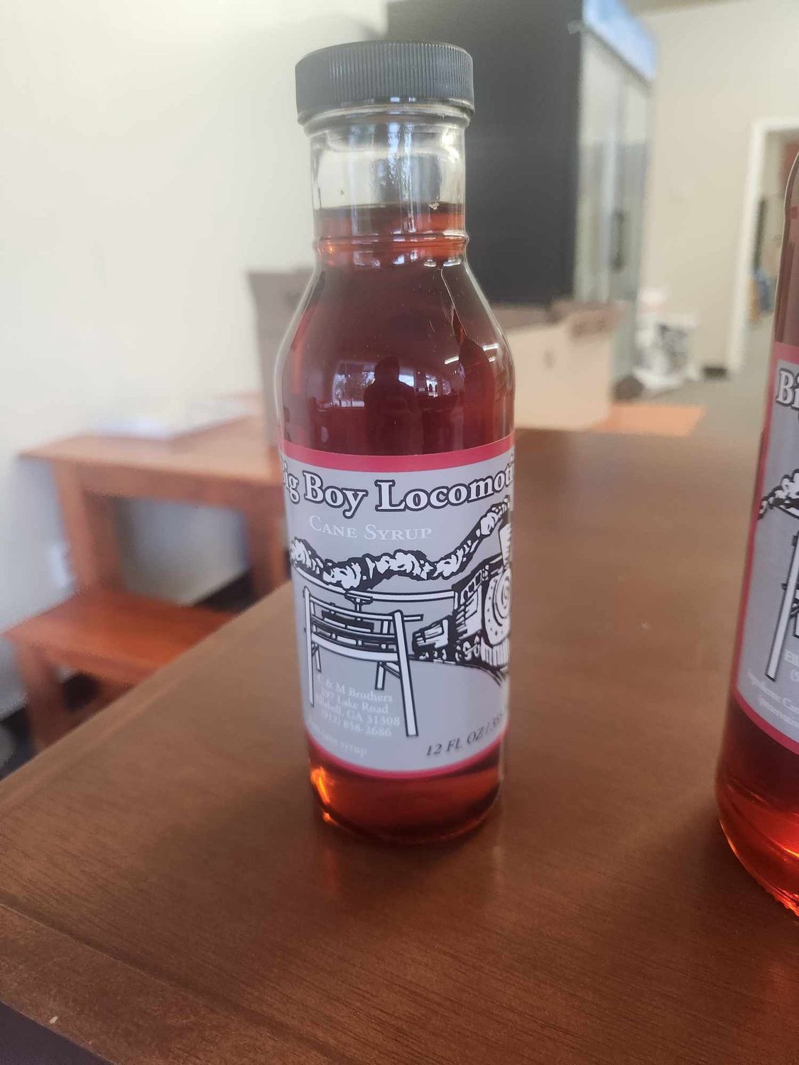 Syrup Big Boy Locomotive Cane Syrup, Size: 12 oz
