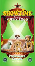 Dog Food Showtime Puppy Green Bag