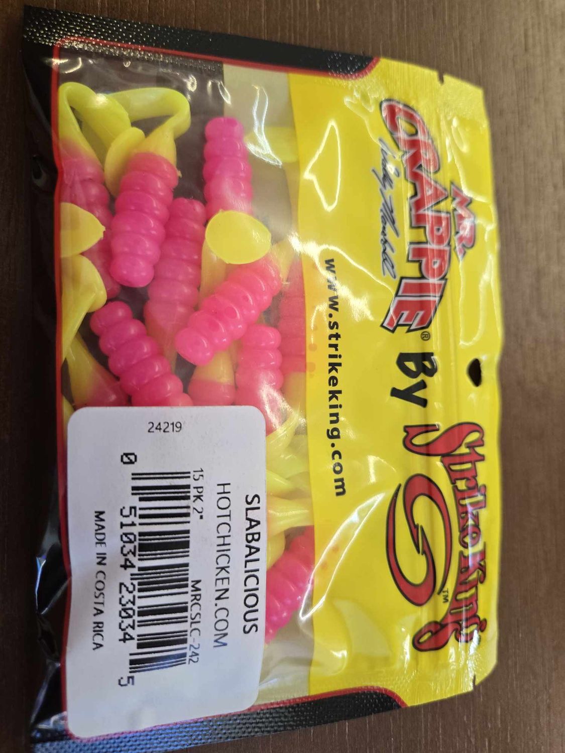 Fishing Lure Mr. Crappie Slabalicious, Colour: Hot Chicken