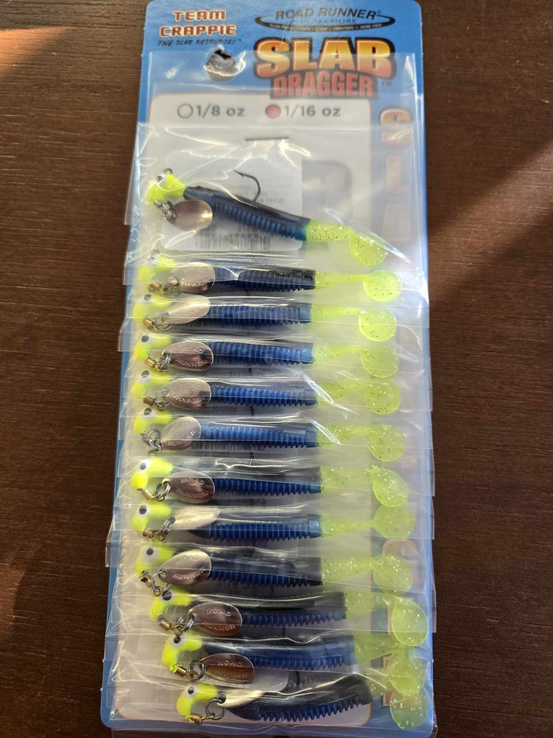 Fishing Lure Slab Dragger, Colour: Blue