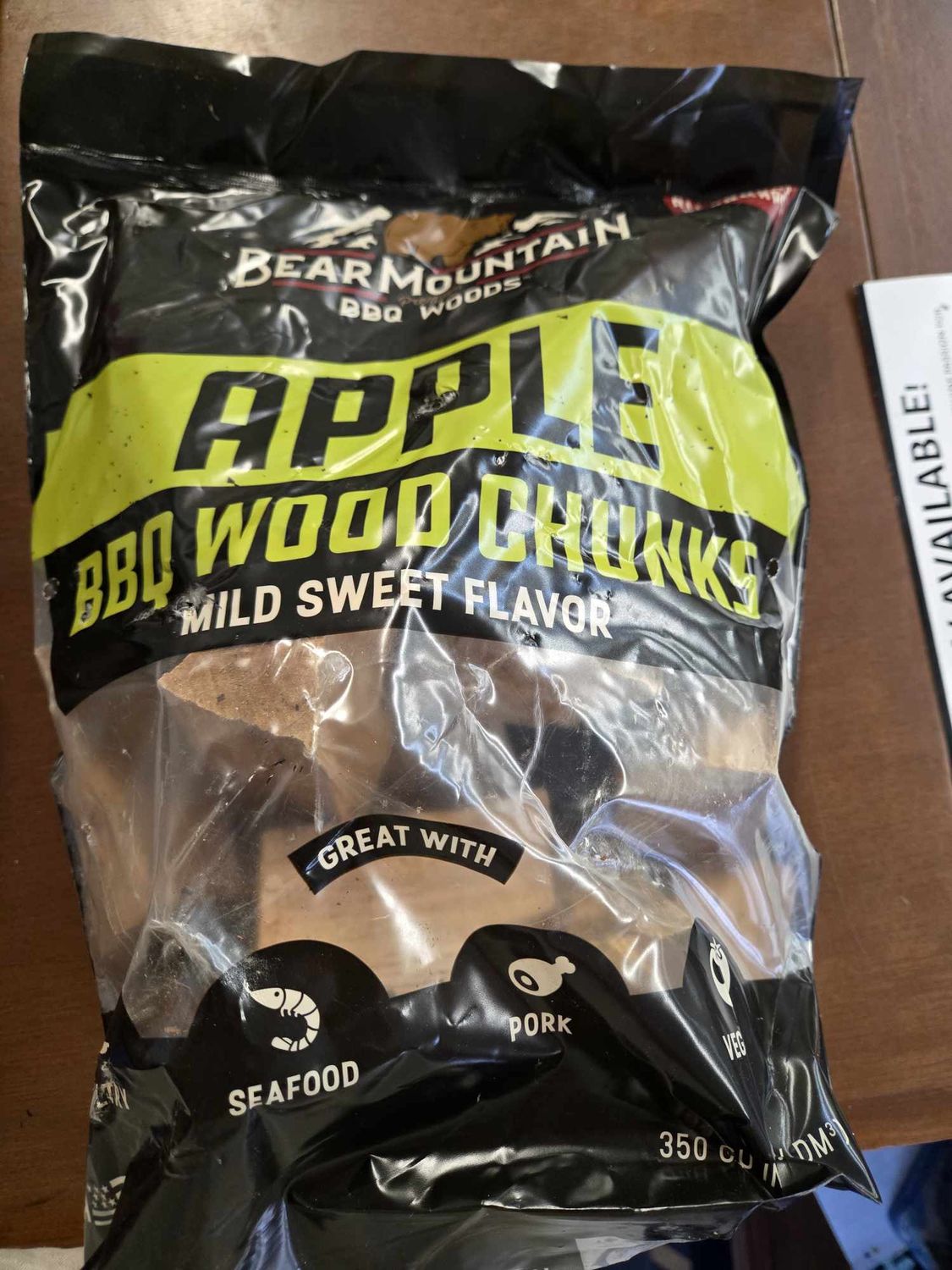 BBQ Grill Wood, Variety: Apple Chunks