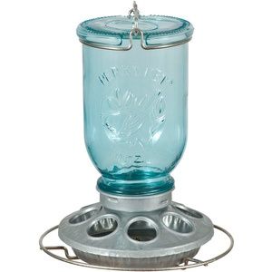 Mason Jar Bird Feeder