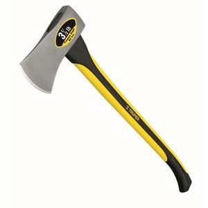 Axe Single-Bit Steel 3.5-lbs with Fiberglass Handle 34&quot;