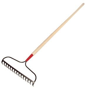 Bow Rake Premium Series 14-Tines with Wood Handle 59&quot;