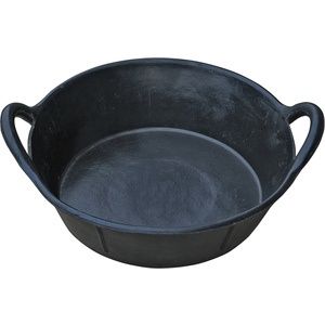 Rubber Feeder Pan w/ Handles 3 Gallon