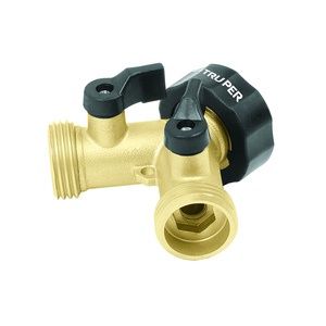Y Connector Brass