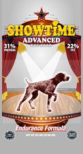 Dog Food Showtime Silver Bag