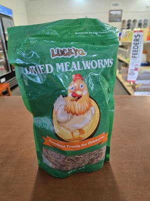 LuckyQ Dried Mealworms