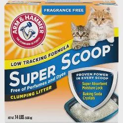Super Scoop Clumping Cat Litter