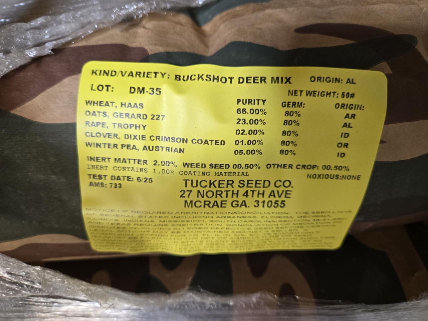 Buckshot 5-way Deer Mix