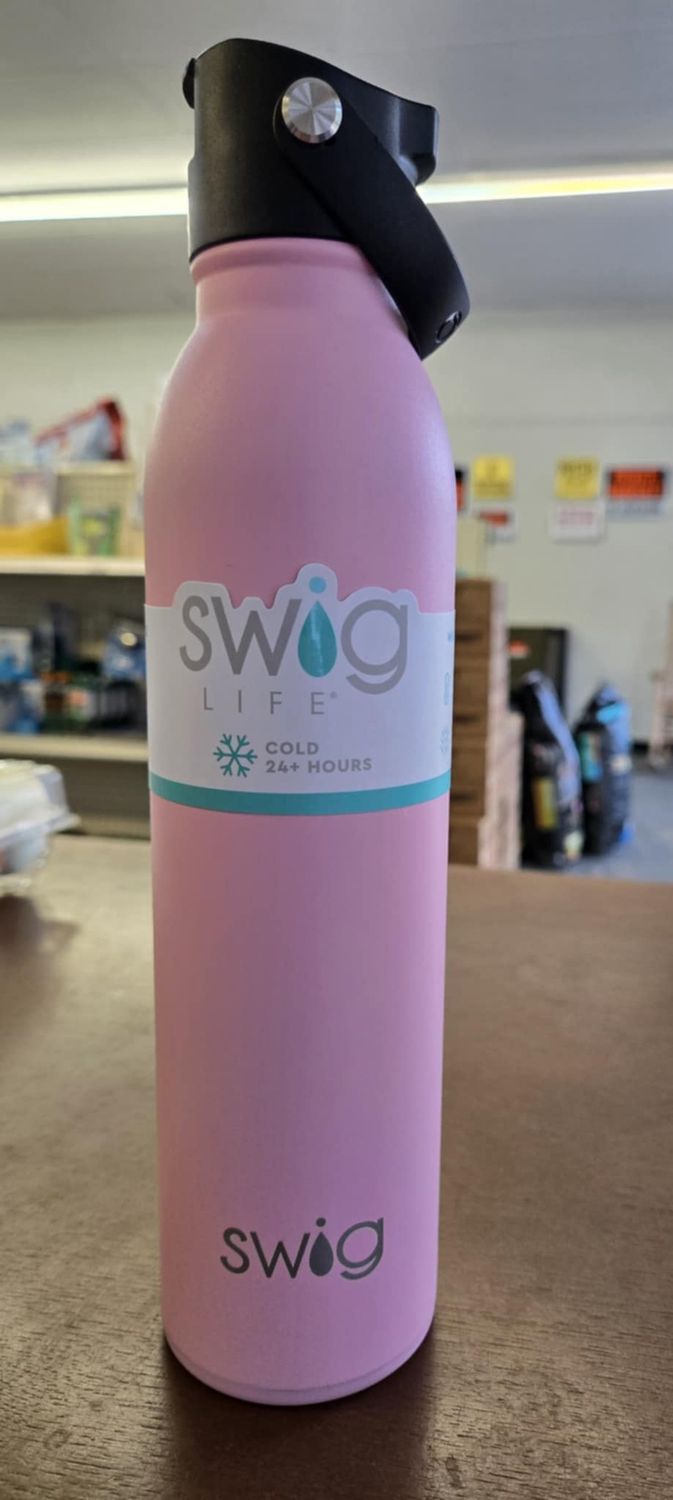 SwigLife Water Bottle, Colour: Pink