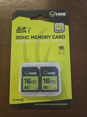 SD Memory Card 16GB 2 pack