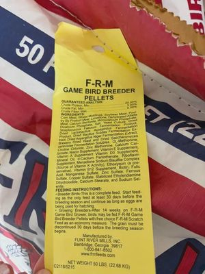 Game Bird Breeder Pellets