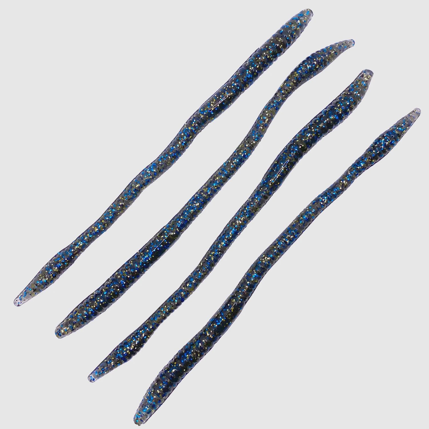 Fishing Lure 6 Inch Finesse Worm, Colour: Bluegill