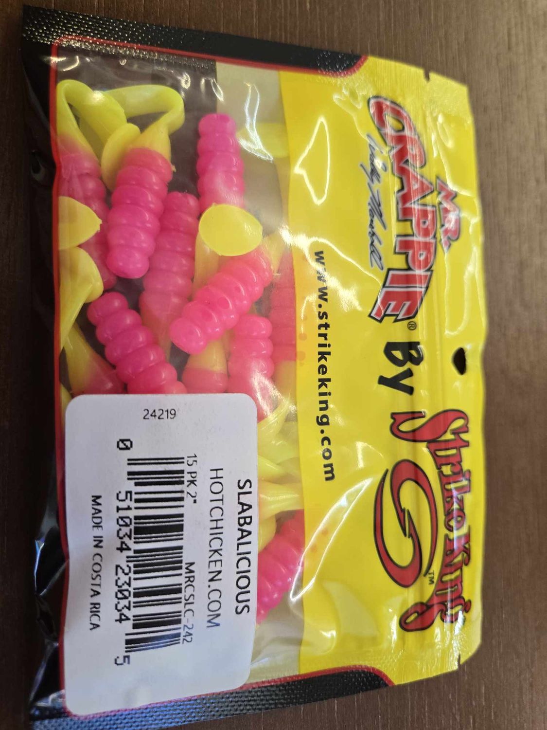 Fishing Lure Mr. Crappie Slabalicious, Colour: Hot Chicken