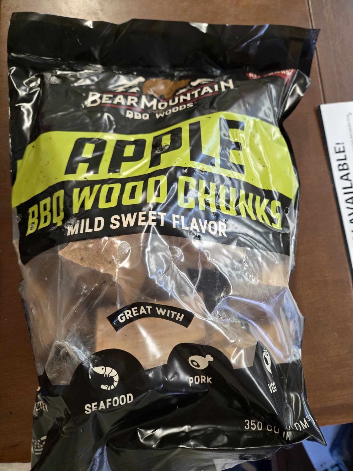 BBQ Grill Wood, Variety: Apple Chunks